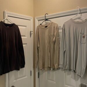 Men’s long sleeve work shirts FR fire resistant size L